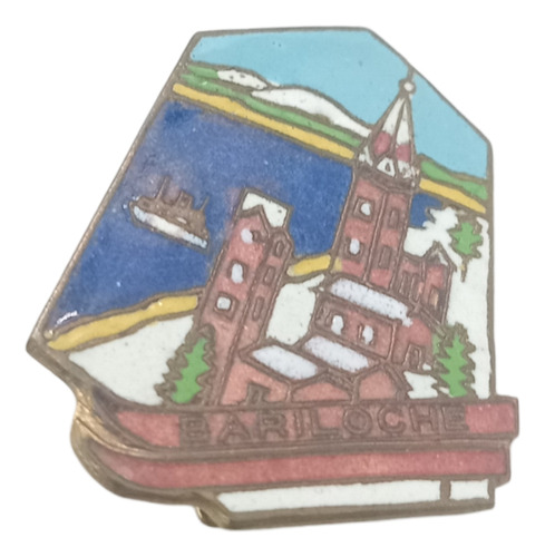 Pin Conmemorativo De La Ciudad De Bariloche 