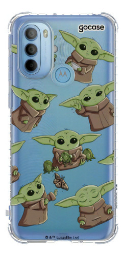 Capa Capinha Star Wars Baby Yoda Para Moto G31 Xt2173 Linda Cor Transparente Star Wars: Baby Yoda
