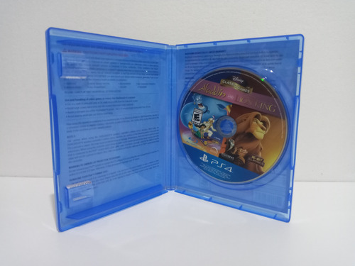 Disney Classic Games: Aladdin And The Lion King Ps4 Físico (Usado)