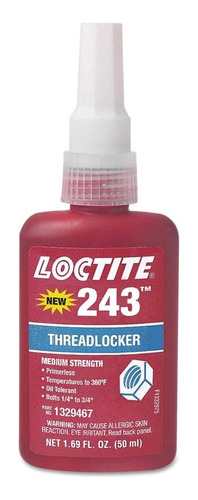 Trabaroscas Azul 243 Loctite 50 Ml Fijador Rosca Irlanda