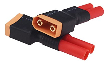 Paquete De Adaptadores Sin Cables Xt90 A Hxt 4 Mm: Conexin R