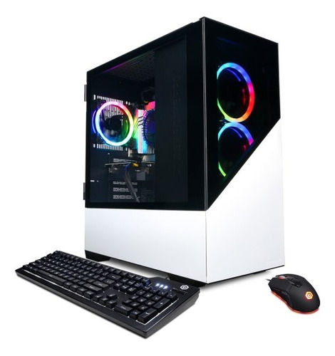 Cyberpowerpc Gamer Master White Gaming Desktop Amd Ryzen 7 