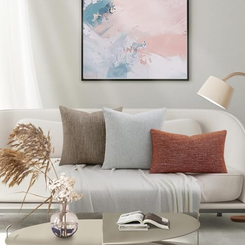 Juego De 2 Fundas De Almohada Decorativas 45 X 45 Cm, Textur