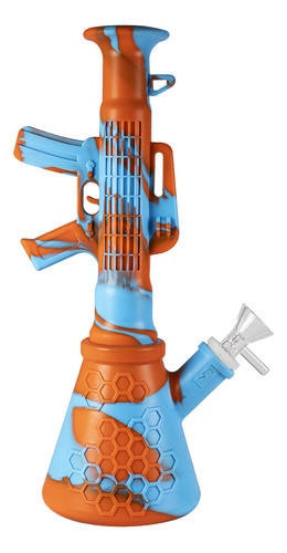 Bong Silicona Diseño Pistola De Agua - Zigzaboo