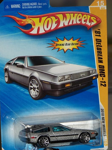 Delorean 12 Hot Wheels 2010 Nuevos Modelos 81 Delorean 12 Es