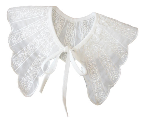 Mujeres Cuello Desmontable Blanco Elegante Cuello Falso Para