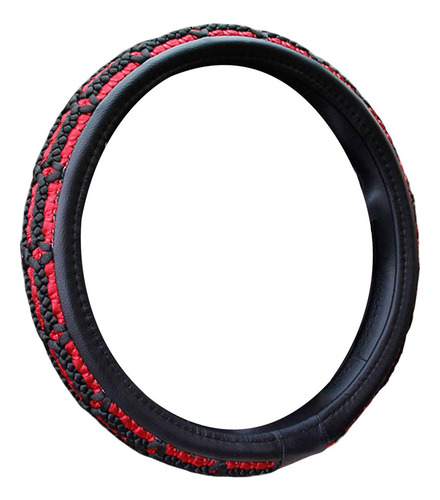 Ta Funda Para Volante De Coche De 15 Pulgadas, Ajuste Rojo