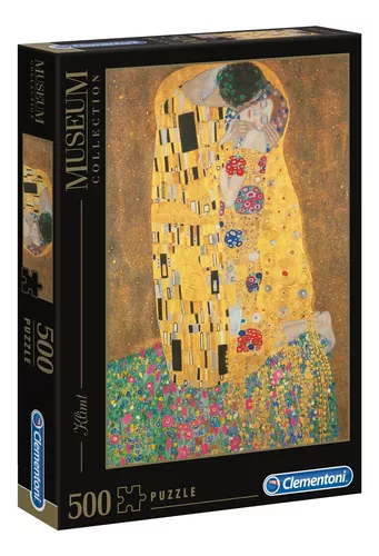 Rompecabezas Clementoni Museum Collection Klimt Il Bacio 35060 de 500 piezas