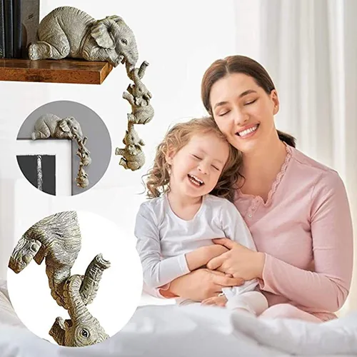Colección De Decoración Del Hogar Escultura De Elefante De R