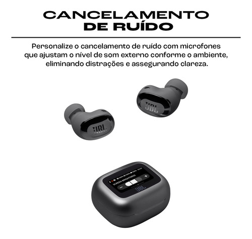 Fone Bluetooth Live Buds 3 Tws Preto Harman Jbl