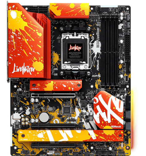 Tarjeta Madre Asrock B650 Livemixer Am5 Ryzen 7000 Ddr5