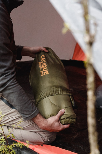 Bolsa De Dormir Cacique Boreal 300 Liviana - Frío +5°c