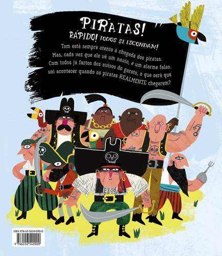 Os Piratas Estão Chegando!, De John Condon., Vol. 1. Editorial Brinque-book, Capa Mole Em Português, 2024