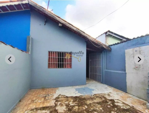 Oportunidade De Conquistar O Seu Sonho! Casa Com Piscina Na Praia De Itanhaém Com 2 Dormitórios À Venda Por R$ 200.000