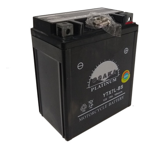 Imagen 2 de 4 de Bateria Osaka Ytx7l Bs Gel Twister Xr Tornado Falcon - Sti
