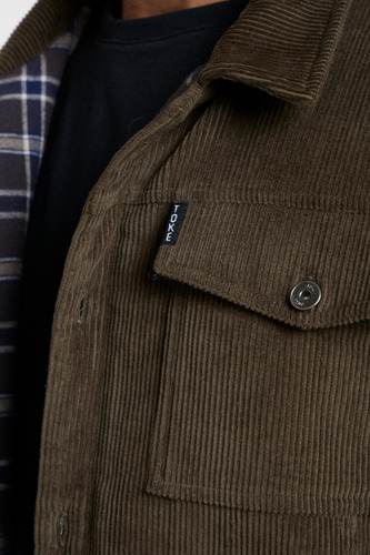 Chaqueta Cotelé Verde Toke