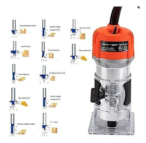 Trimmer Madera Router Palma Pcs  Router Bits Carpinteria