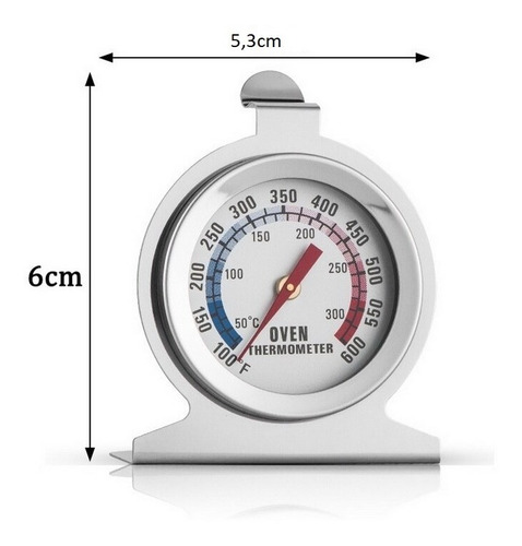Imagen 5 de 8 de Termometro Para Horno Gastronomia Control De Temperatura