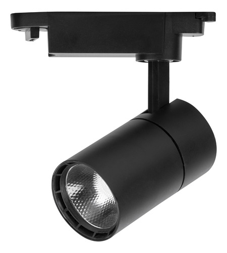 Imagem 1 de 4 de Spot Para Trilho Dora Preto Nordecor S33096/6080 10w 3000k