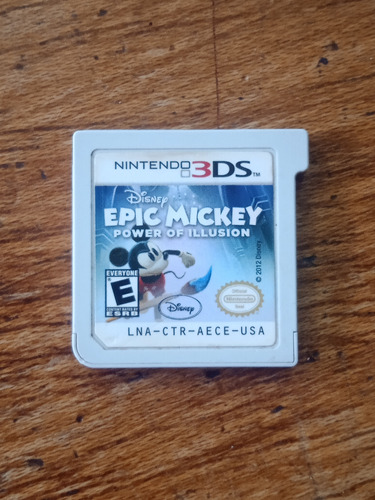 Epic Mickey Power Of Ilusion 3ds