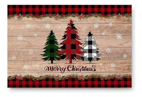 Nuevo Tapete Navideño For Exterior, For Entrada, Árbol De