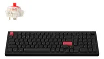 Comprar Teclado Mecanico Keychron Q5 Max (Q5MM1S) 96% , 100 Keys , Full ensamble , Knob , Bluetooth \u002F 2.4ghz \u002F Cableado , Switch Gateron Jupiter Red , Ingles US , Color Negro Carbon