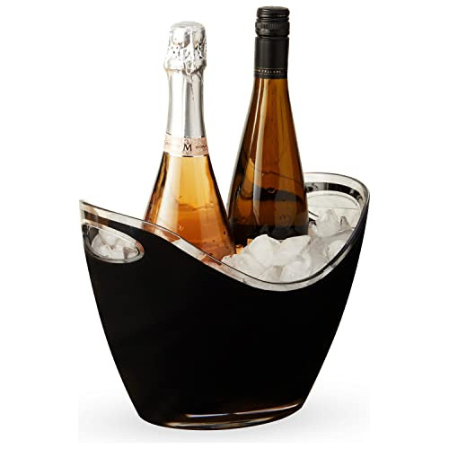 Modern Ice Bucket, Tiene Capacidad 2 Botellas De Vino O...