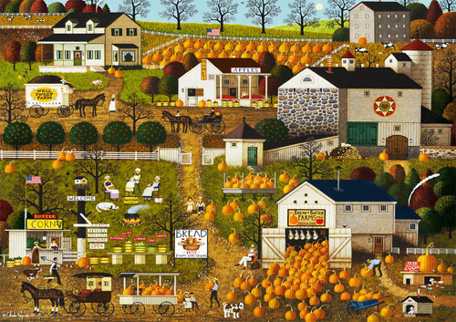 Buffalo Games - Charles Wysocki - Granjas De Pan Y Mantequi.