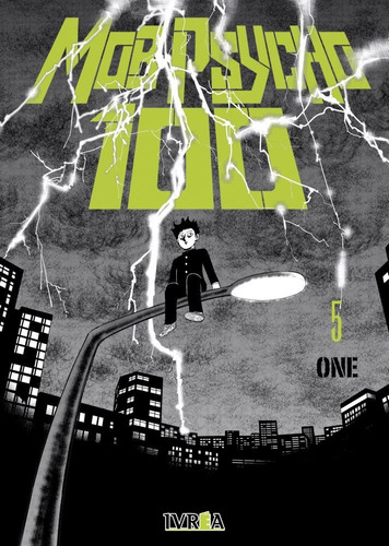 5. Mob Psycho 100, de One. Mob Psycho 100, vol. 5. Editorial Ivrea, tapa blanda en español, 2022