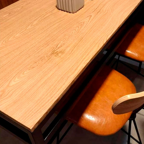 Revestimento Parede Piso Madeira Texturizado Lavável 3mx1,20