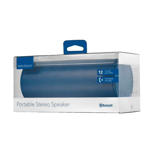 Parlante Portatil Insignia Wave 2 Bluetooth Azul Fact A-b