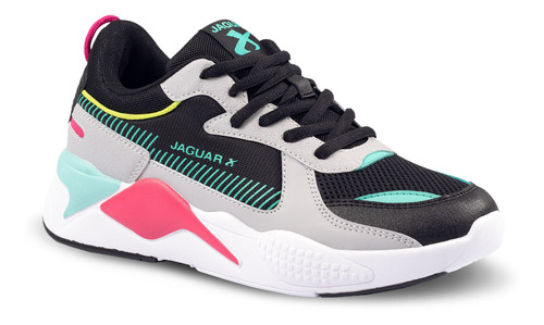 Imagen 4 de 6 de Zapatillas Jaguar Oficial Art #4315 35 Al 40 Mujer