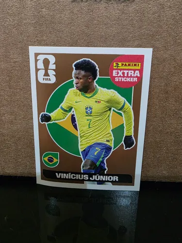 Figurinha Extra Legend Bronze Vinícius Júnior Copa 2026 | MercadoLivre