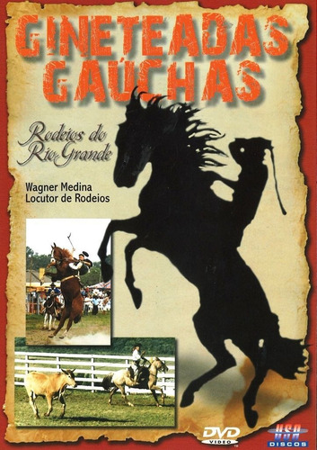 Dvd - Gineteadas Gaúchas Rodeios Do Rio Grande