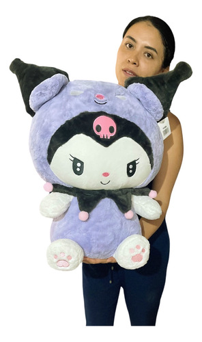 Peluche De Kuromi Gran Tamaño Incluye Regalo