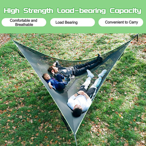 Hamaca De Camping Triangular, Hamaca Gigante Para Acampar Aé