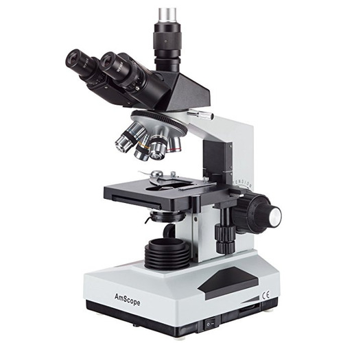 Amscope T490b Compuesto Microscopio Trinocular, 40x-2000x Ma