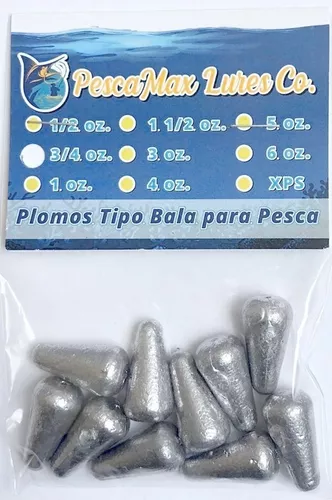 Conjunto Plomos Pesca Varios Tamaños: 3/4/5/6/8/10 Piezas - Temu Mexico