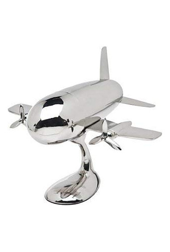 Agitador De Avión Soporte  Silver Art