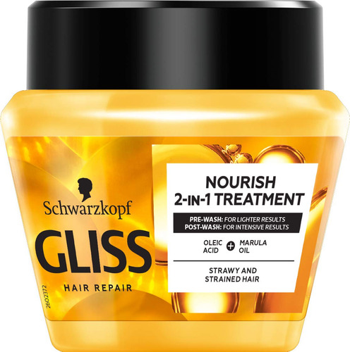 Schwarzkopf Gliss Kur Oil Nutritive Keratina Serum + Precio.