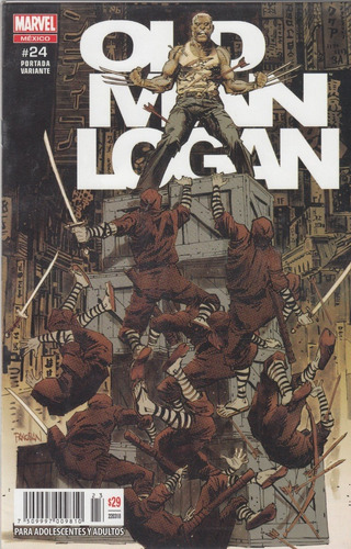 Comic Marvel Old Man Logan # 24 Portada Variante