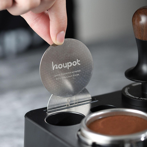 Pantalla De Espresso De Acero Inoxidable Premium: 51mm