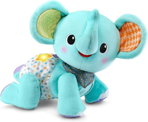 Vtech Peluche Elefante Azul Explore Y Gatee 33 Cm 