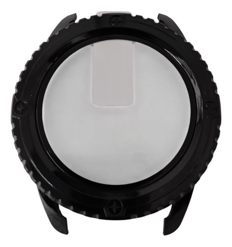 Funda Con Glass Compatible Con Xiaomi Watch S3 Belgrano Black