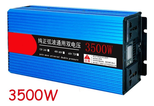 3500w 220v Inversor De Onda Senoidal Pura De Toma Universal