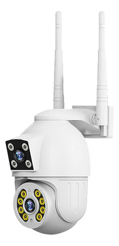 Sd Câmera Wi-fi De Lente Dupla Externa V380 Pro, 4 Mp