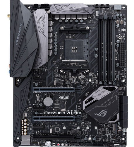 Asus Rog Crosshair Vi Hero Am4 Atx Motherboard (wi-fi Ac)