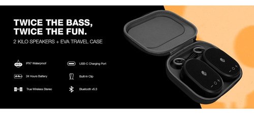 Skullcandy Kilo Wireless Bluetooth Bocinas Bundle 2 Pack