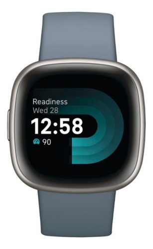 Relógio Smartwatch Fitbit Versa 4 Fitness - Platinum