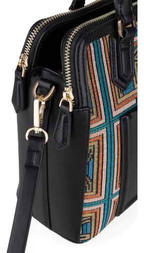 Bolsa Crossbody Cloe Tratmin Mediano Color Multicolor
